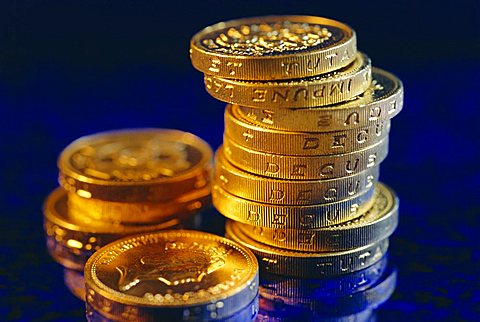 UK Pound coins