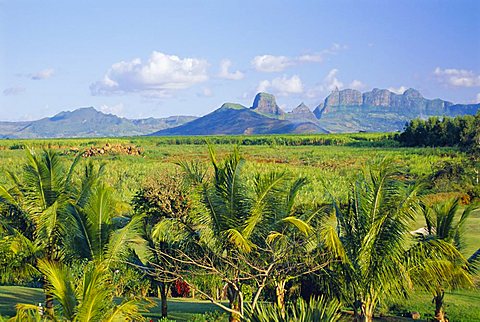 Mauritius, scenic in the North West region of the island