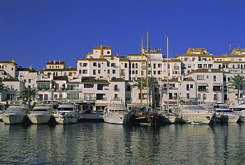 Puerto Banus, near Marbella, Costa del Sol, Andalucia (Andalusia), Spain, Europe