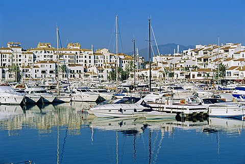 Puerto Banus near Marbella, Costa Del Sol, Andalucia, Spain