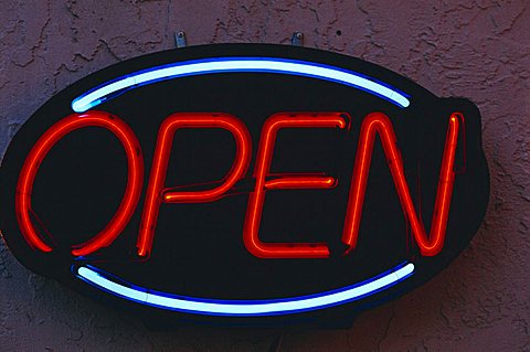 Open Sign