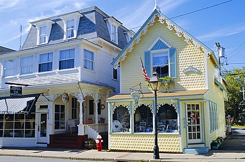 Oak Bluffs, Martha's Vineyard, Cape Cod, Massachusetts, USA