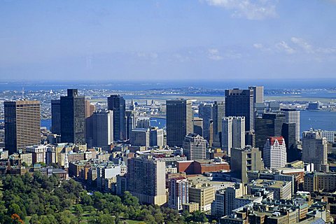 Skyline of Boston, Massachusetts, USA