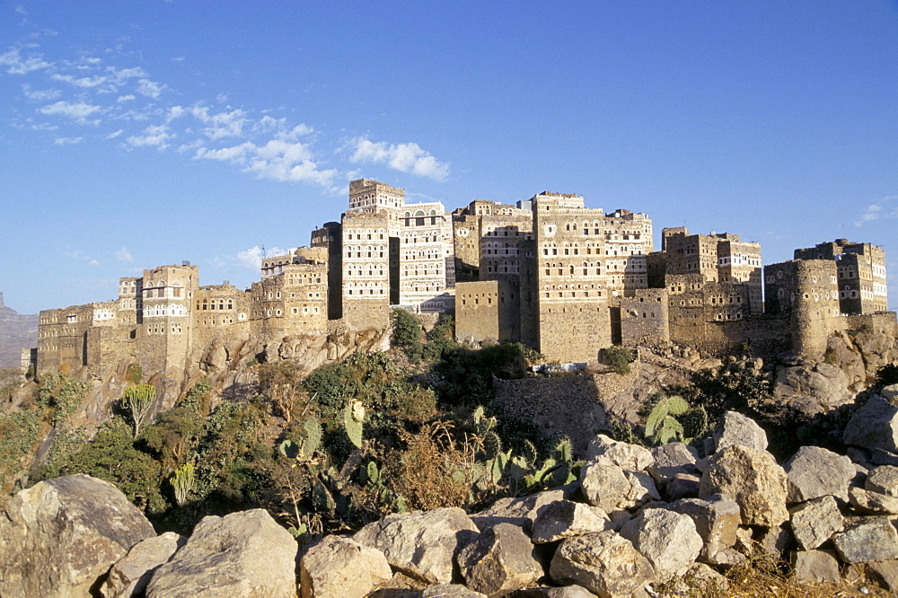 Village of Manakhah, Yemen, Middle East