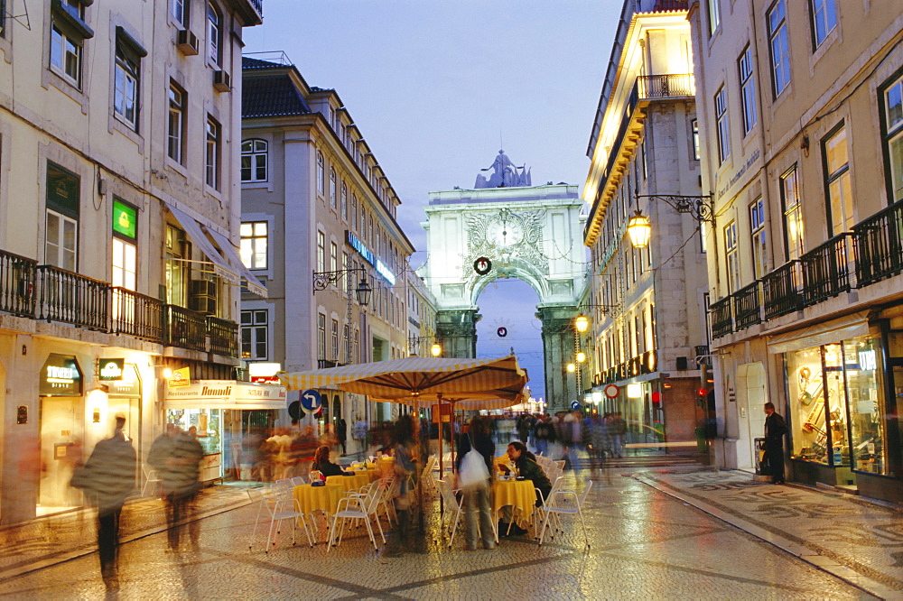 Rua Augusta, Lisbon, Portugal, Europe