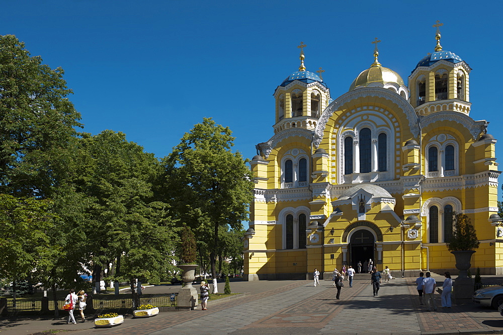 Saint Volodymyr's Cathedral, Kiev, Ukraine, Europe