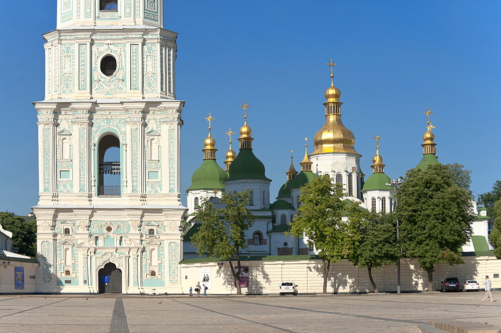 Sofia Square, Kiev, Ukraine, Europe