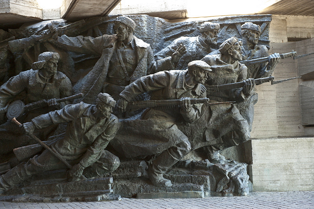 Sculpture, National Museum of the History of the Great Patriotic War 1941-1945, Kiev, Ukraine, Europe