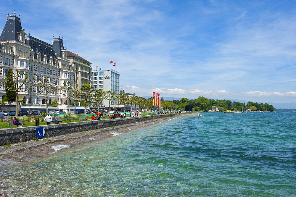 Lac Leman, Geneva, Switzerland, Europe