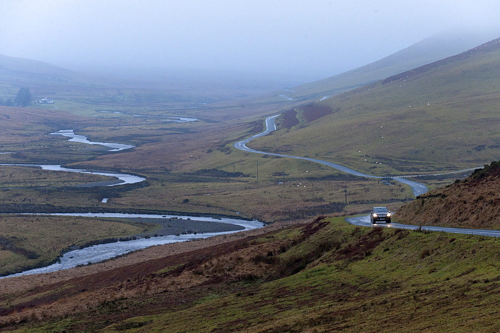 Elan Valley landscape, Powys, Wales, United Kingdom, Europe