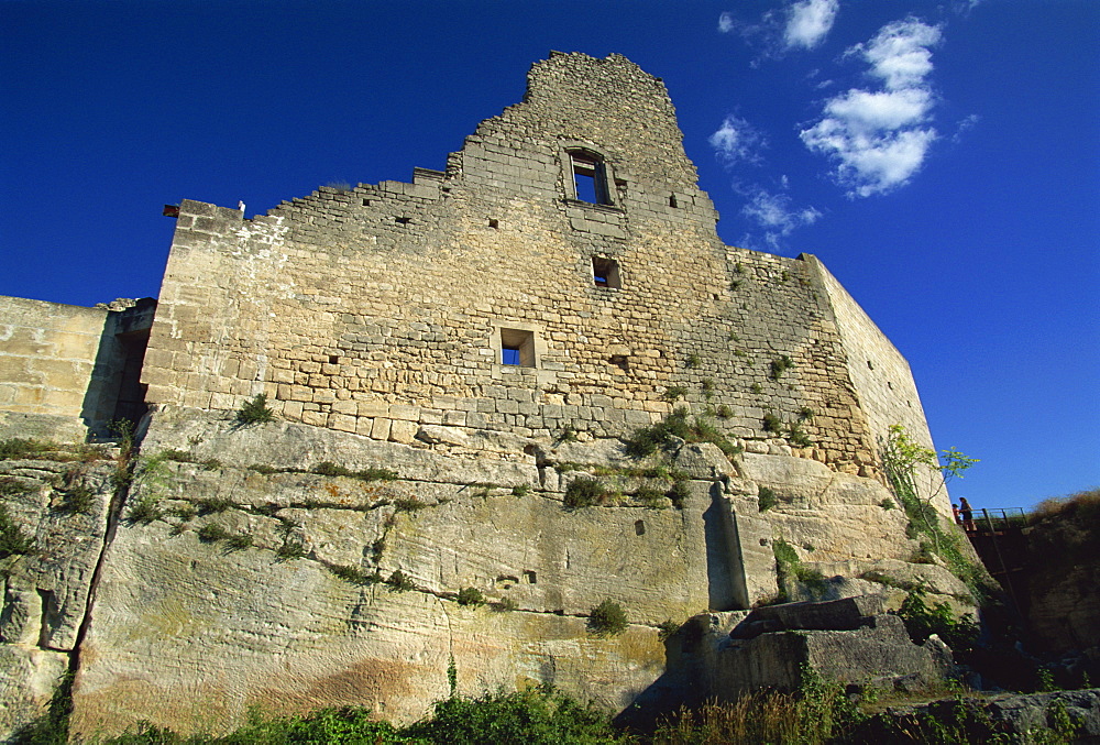 Marquis de Sade castle, Lacoste village, Provence, France, Europe