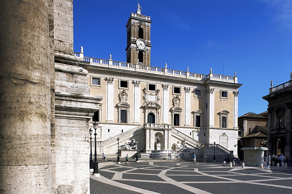 Senators palace, Campidoglio, Rome, Lazio, Italy, Europe