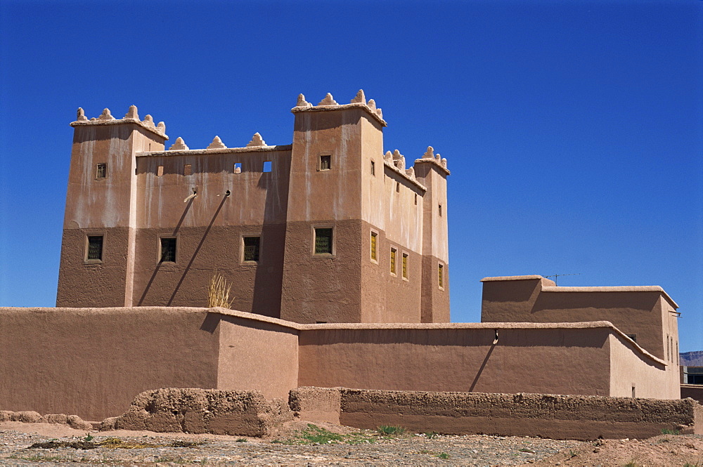 Exterior of the Kasbah, Boumalne du Dades, Morocco, North Africa, Africa