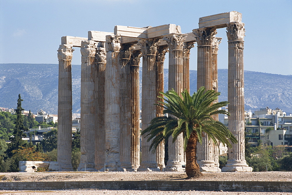 Olympieion Temple of Zeus, Athens, Greece, Europe