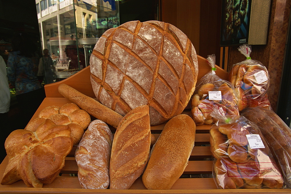 Greek bread, Athens, Greece, Europe