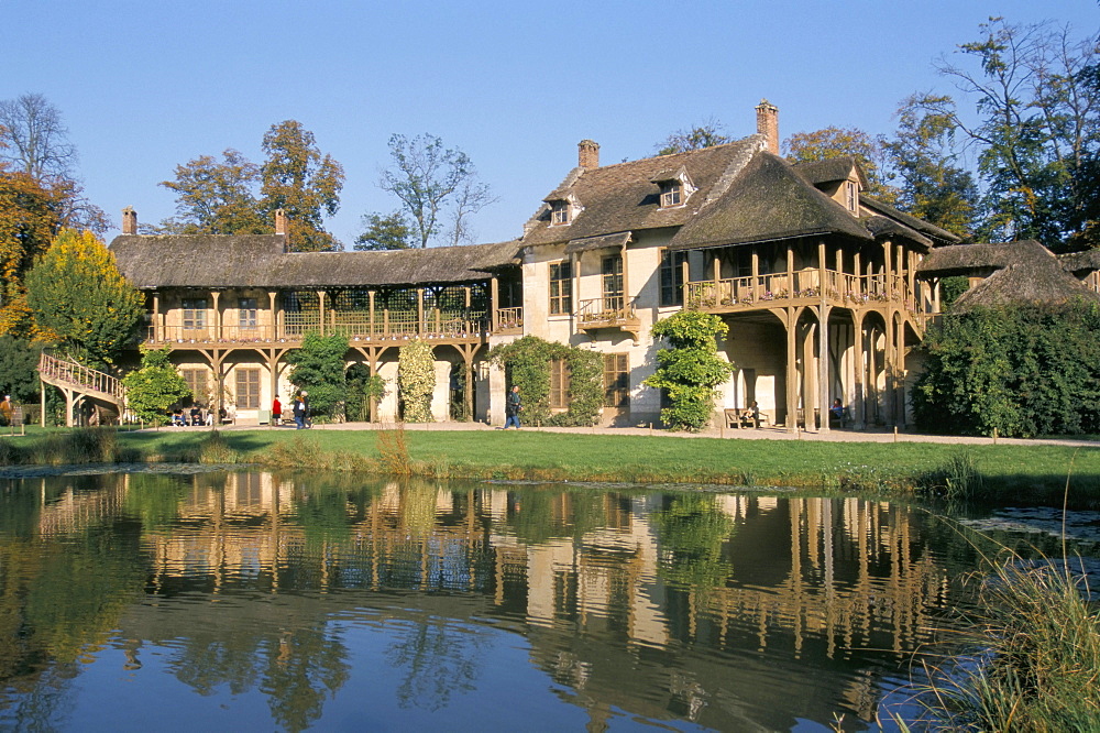 Queen's House, Hameau (Hamlet), Chateau of Versailles, UNESCO World Heritage Site, Les Yvelines, France, Europe