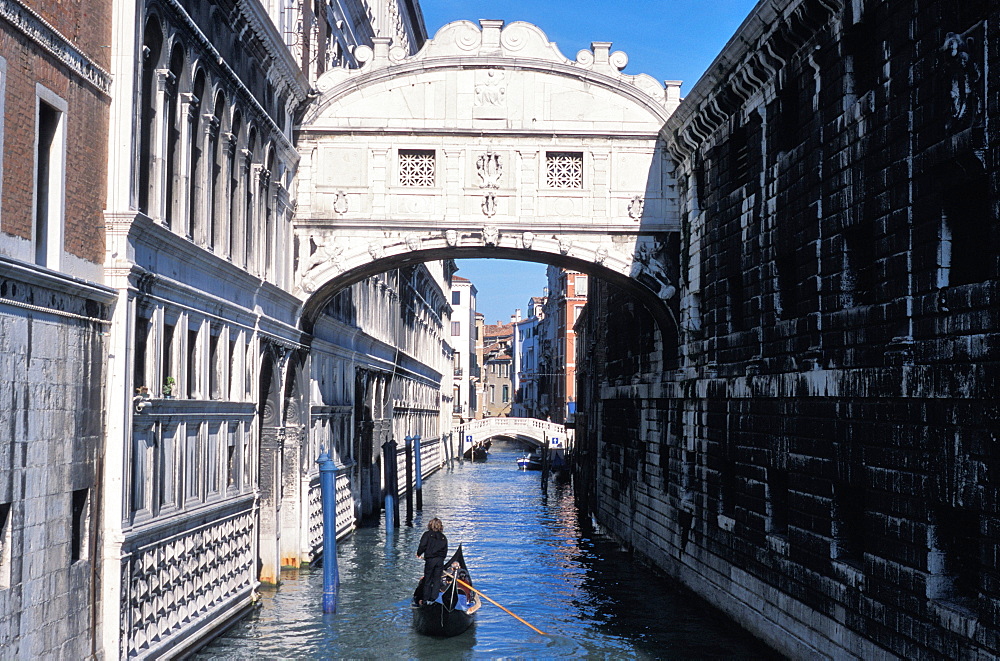 Bridge of Sighs, Venice, Veneto, Italy, Europe