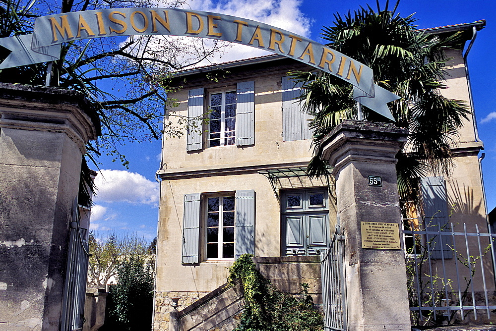 Tartarin's house, Fontvieille, Provence, France, Europe
