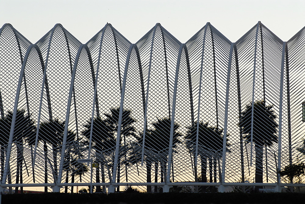 Umbracle, City of Arts and Sciences, Valencia, Spain, Europe