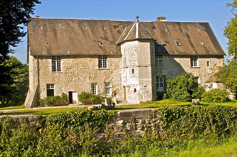 Templars' house, Ambourville, Normandy, France, Europe