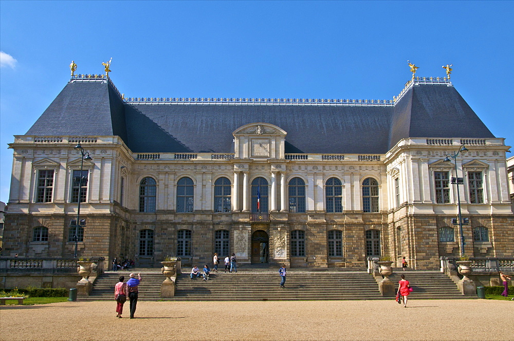 Palais du Parlement de Bretagne, Rennes, Brittany, France, Europe