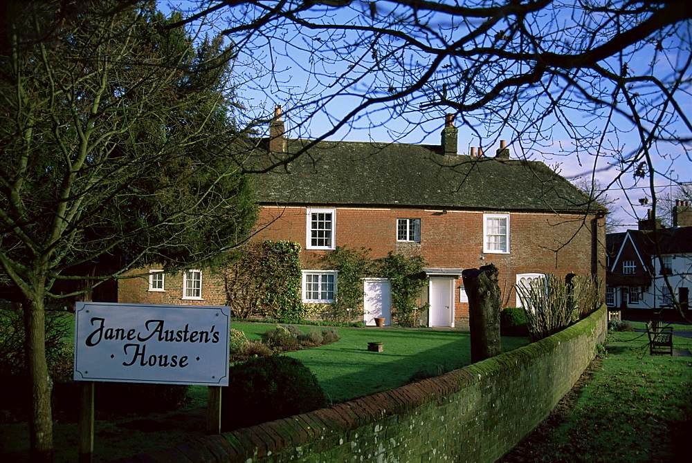 Jane Austen's house, Chawton, Hampshire, England, United Kingdom, Europe