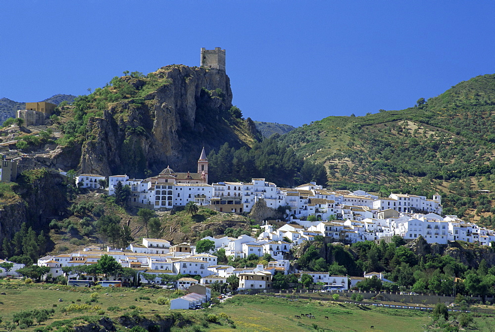 Zahara de la Sierra, Andalucia, Spain, Europe