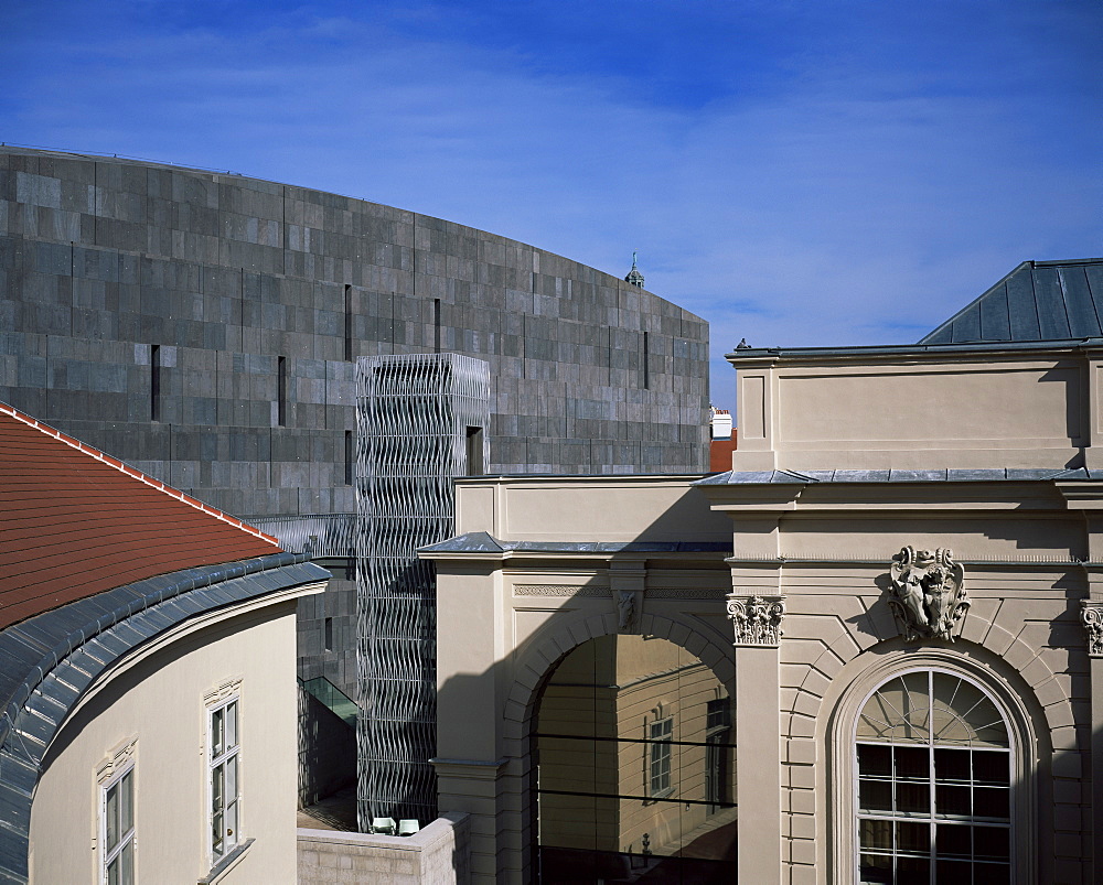 Museum of Modern Art, MuseumsQuartier (Museum Quarter), new in 2001, Vienna, Austria, Europe