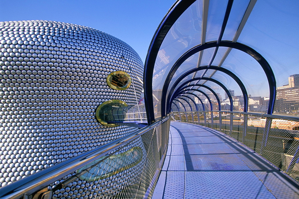 Selfridges building and walkway, Bullring, Birmingham, England, United Kingdom, Europe