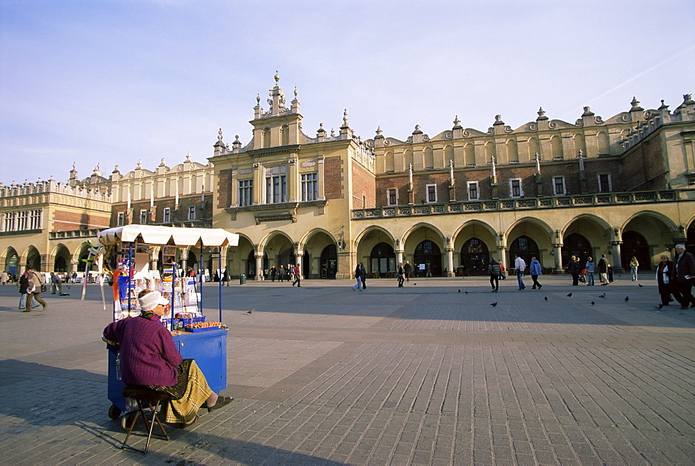 Main Square, Krakow, UNESCO World Heritage Site, Poland, Europe