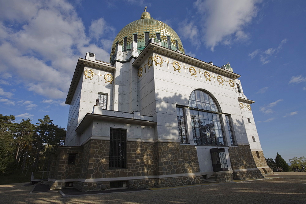 Church at Steinhof (Kirche am Steinhof) designed by Otto Wagner, Vienna, Austria, Europe