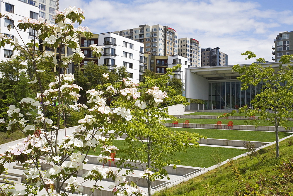 PACCAR Pavilion, Olympic Sculpture Park, Seattle, Washington State, United States of America, North America