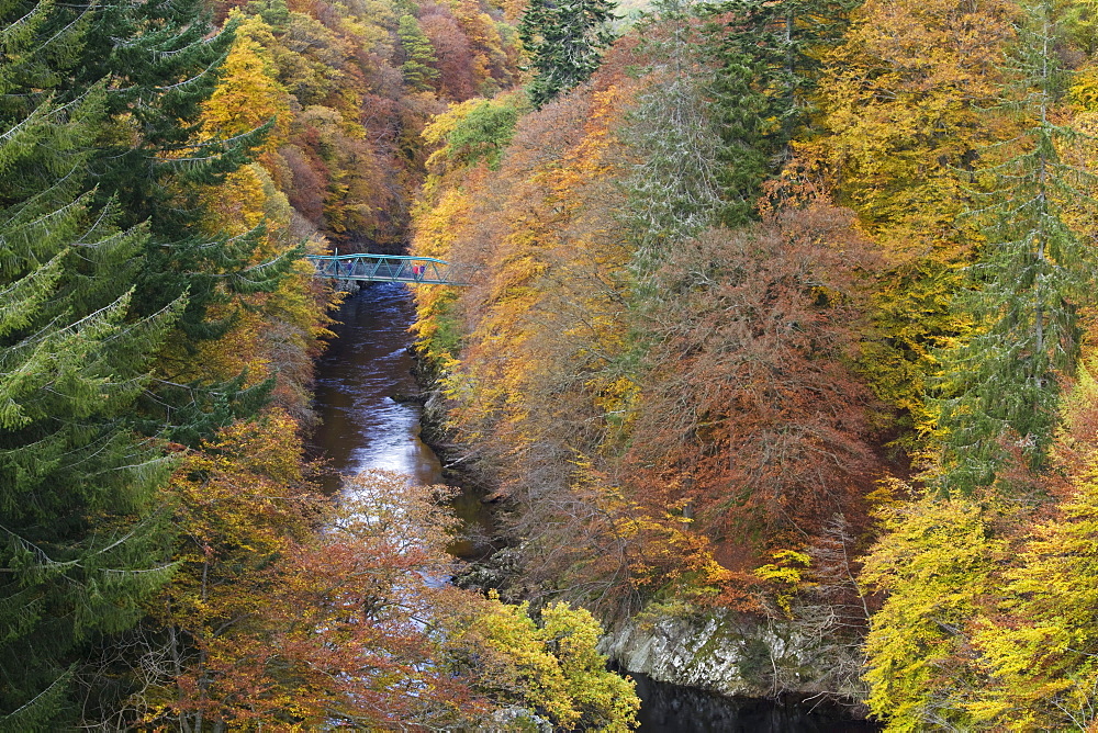 Pass of Killecrankie, Pitlochry, Perthshire, Scotland, United Kingdom, Europe