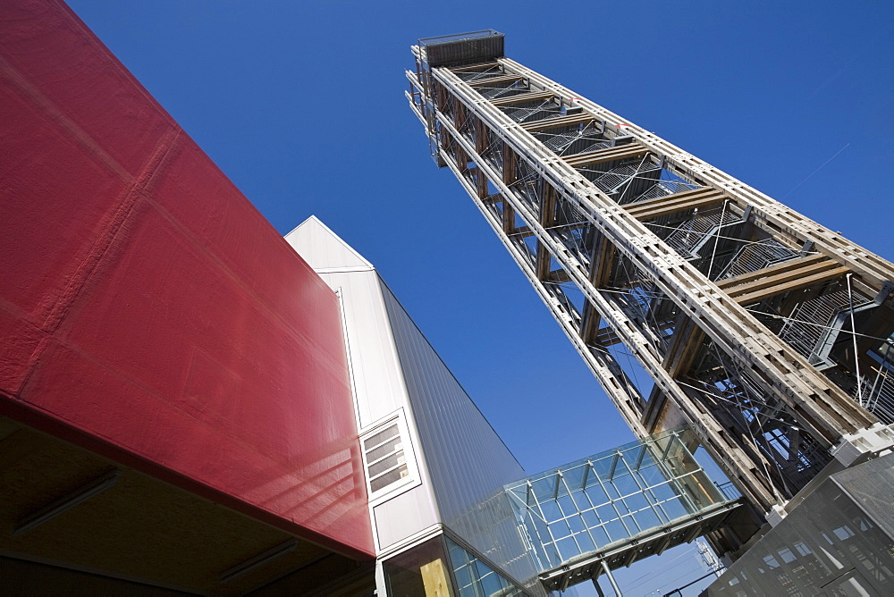 The Bahnorama Tower, Vienna, Austria, Europe