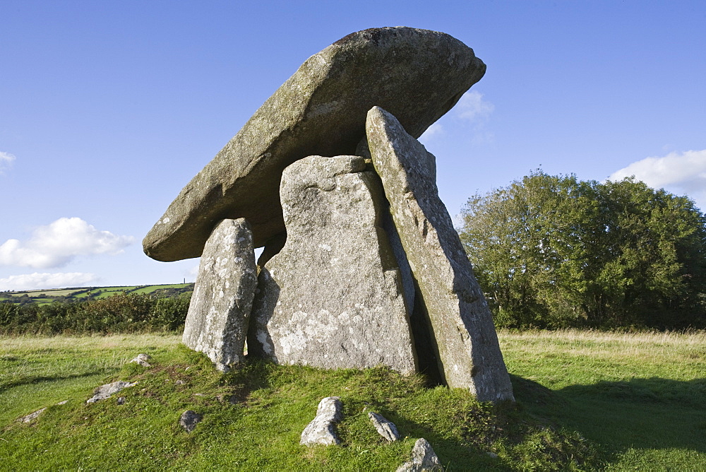 Trevethy Quoit, Bodmin Moor, Cornwall, England, United Kingdom, Europe