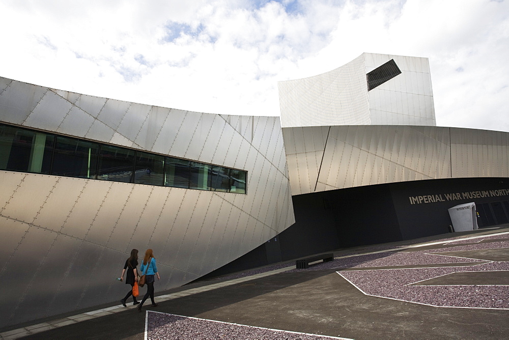 Imperial War Museum North, Salford Quays, Salford, Greater Manchester, England, United Kingdom, Europe