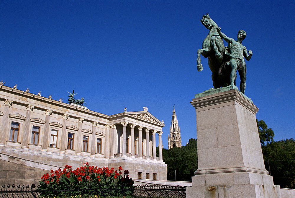 Parliament, Vienna, Austria, Europe