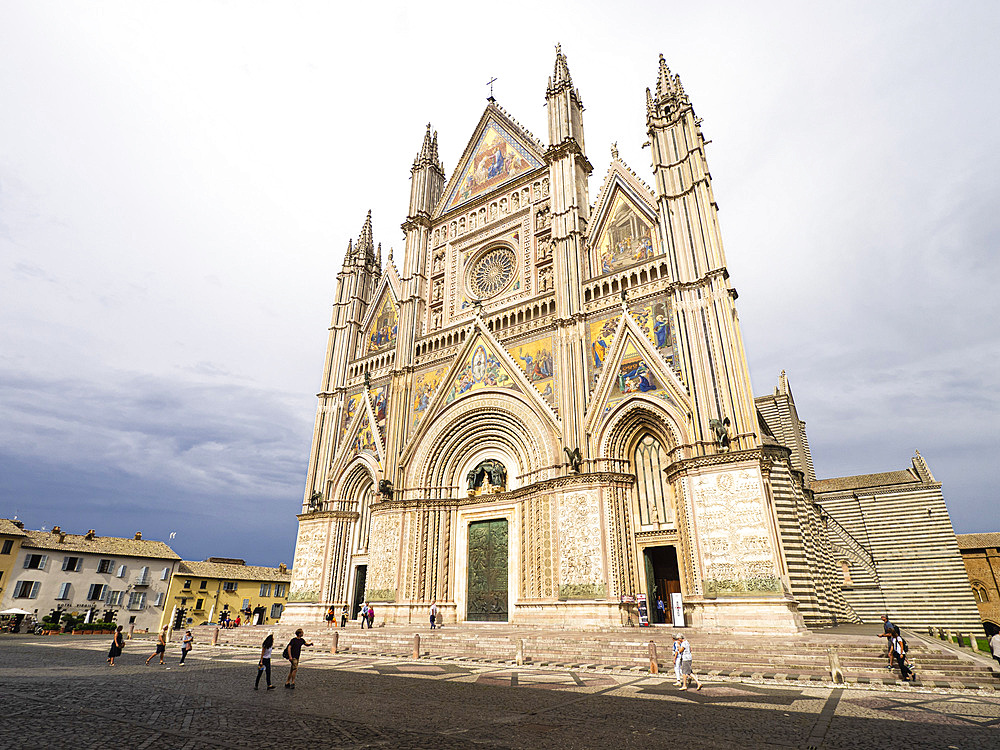 Cathedral, Orvieto, Umbria, Italy, Europe