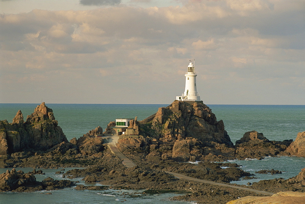 Corbiere Lighthouse, Jersey, Channel Islands, United Kingdom, Europe