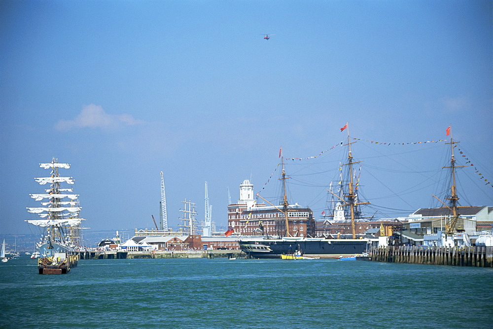 H.M. Dockyard, Portsmouth, Hampshire, England, United Kingdom, Europe