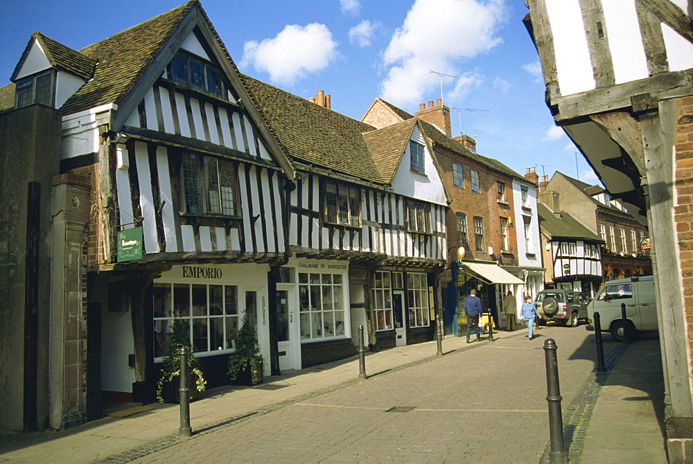 Friar Street, Worcester, Worcestershire, England, United Kingdom, Europe