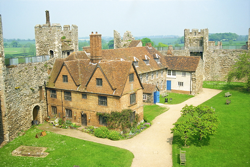 Castle, Framlingham, Suffolk, England, United Kingdom, Europe