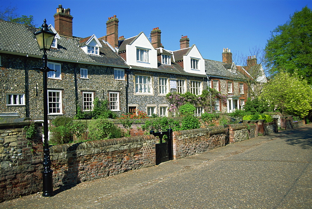 Cathedral Close, Norwich, Norfolk, England, United Kingdom, Europe