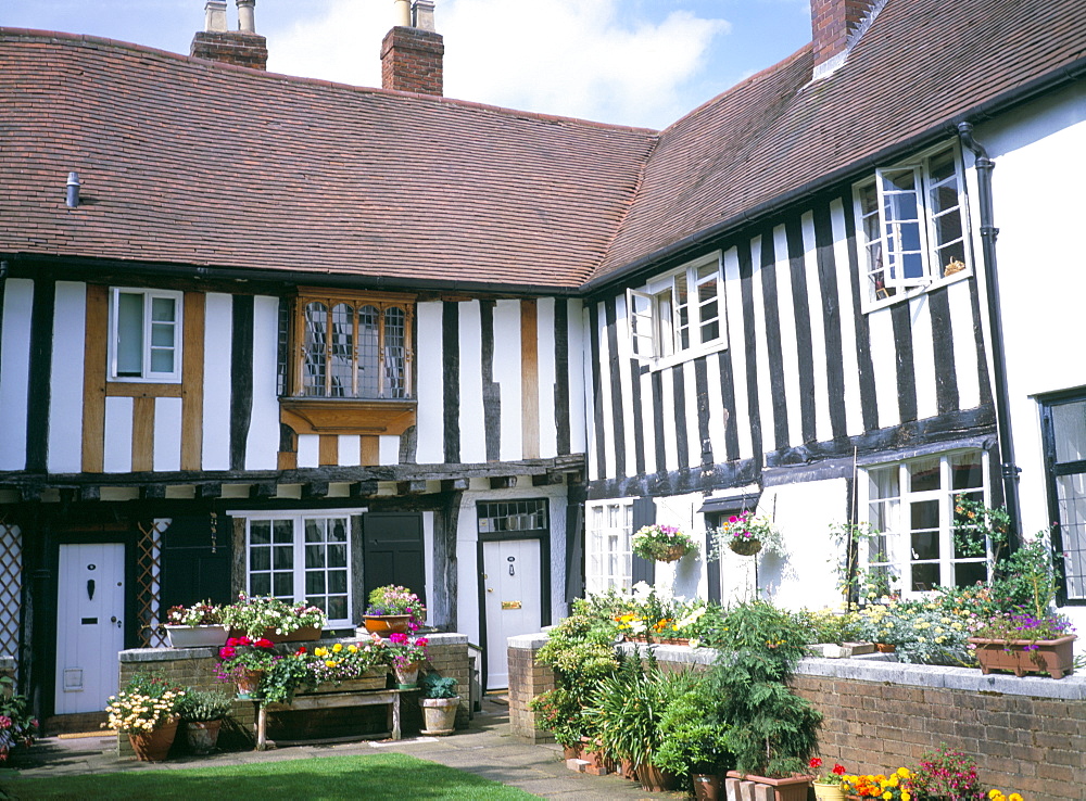 Vicars Close, Lichfield, Staffordshire, England, United Kingdom, Europe