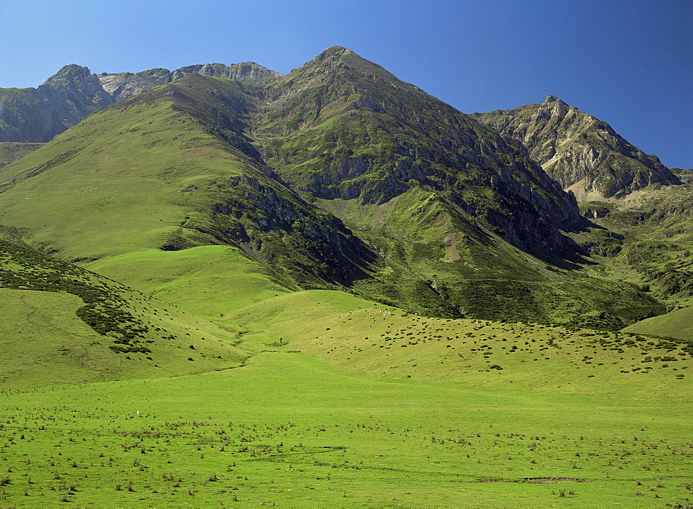 Landscape near Arreau, Midi Pyrenees, France, Europe