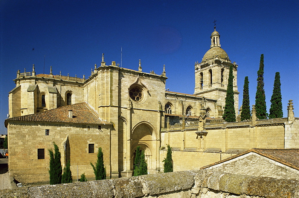 Cathedral, Ciudad Rodrigo, near Salamanca, Castile Leon, Spain, Europe