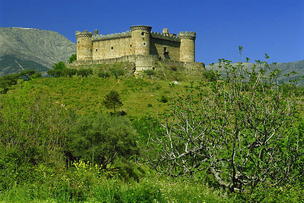 Castle of Mombeltran, Avila, Castilla Leon, Spain, Europe