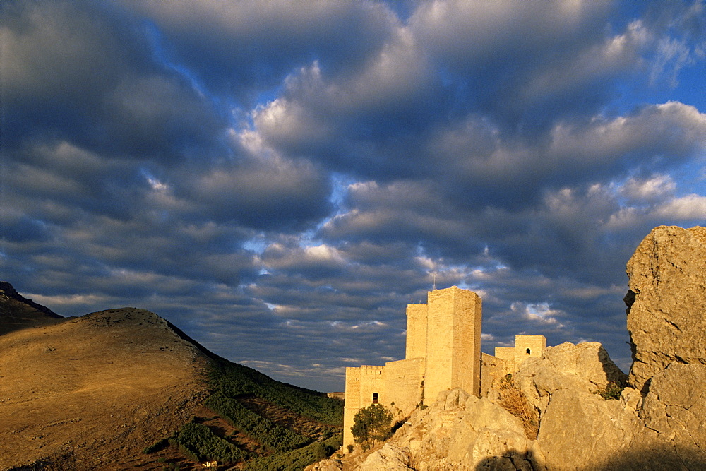 Castilla de Santa Catalina Parador, Jaen, Andalucia, Spain, Europe 