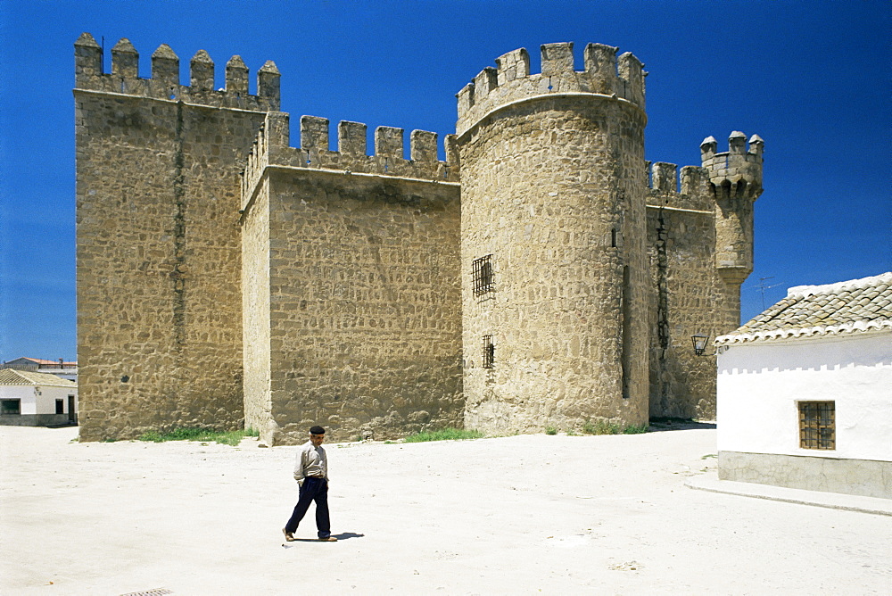 Castle of Orgaz, near Toledo, Castile La Mancha, Spain, Europe