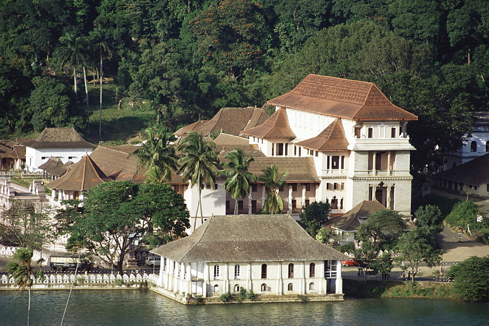 The Temple of the Tooth, Kandy, UNESCO World Heritage Site, Sri Lanka, Asia